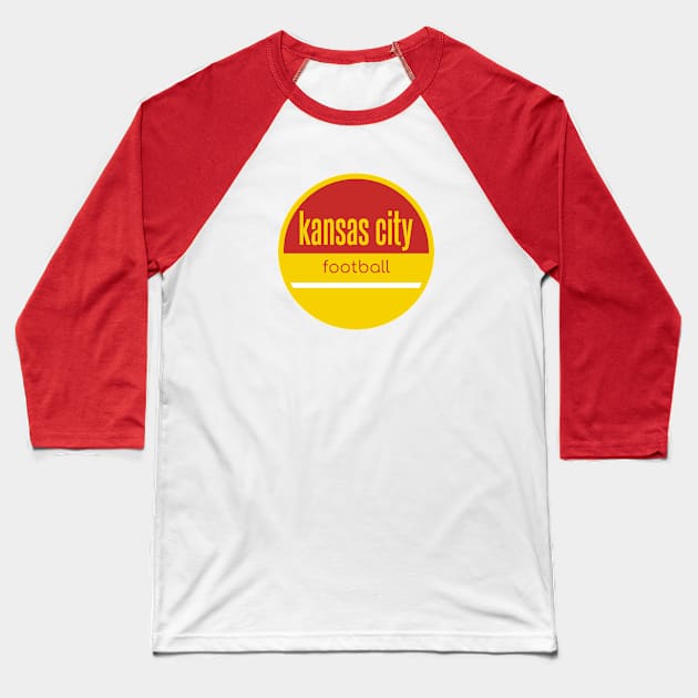 kansas city chiefs football Baseball T-Shirt by BVHstudio